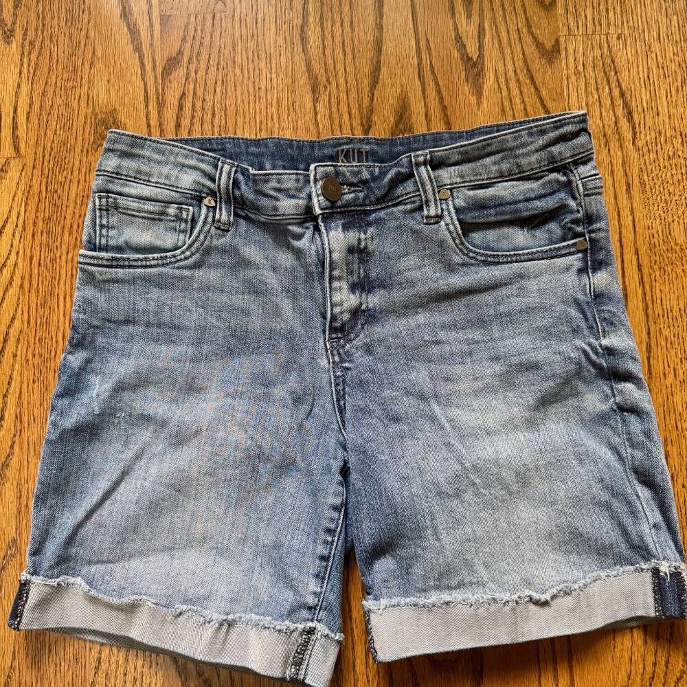KUT FROM THE CLOTH Boyfriend Jean Shorts Women's Size 8